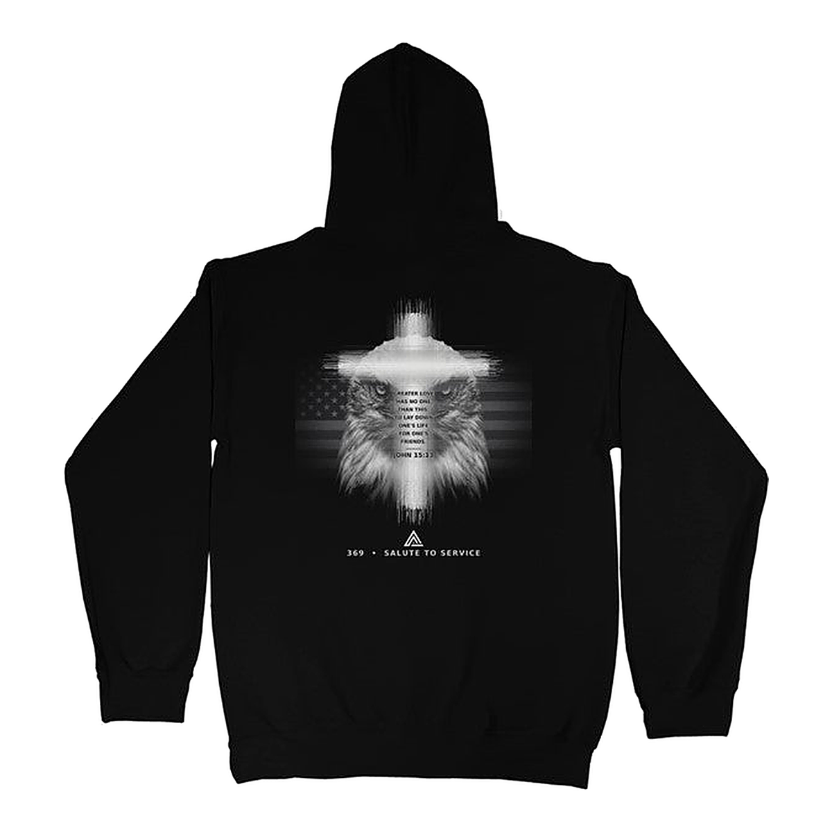 Salute to Service Hoodie – Limited Edition – Black – back view