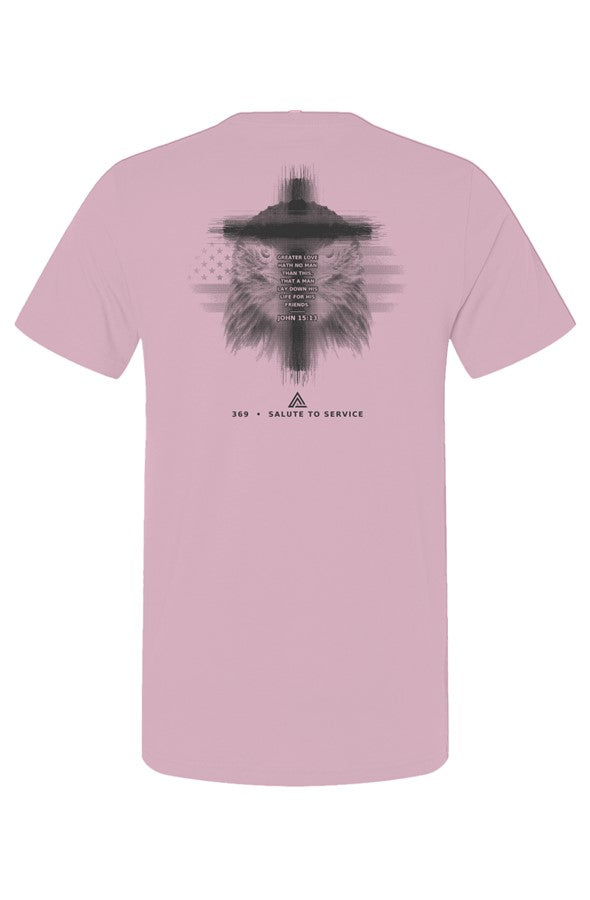 Salute to Service Tee Pink