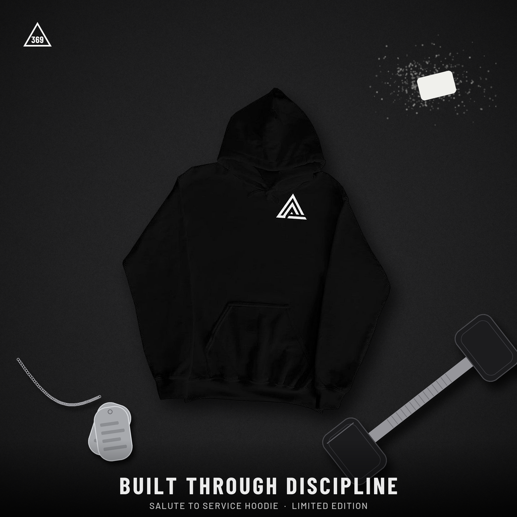 Salute to Service Hoodie lifestyle