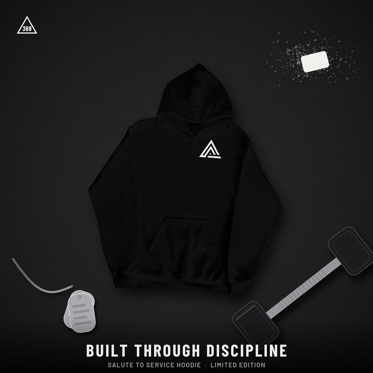 Salute to Service Hoodie lifestyle